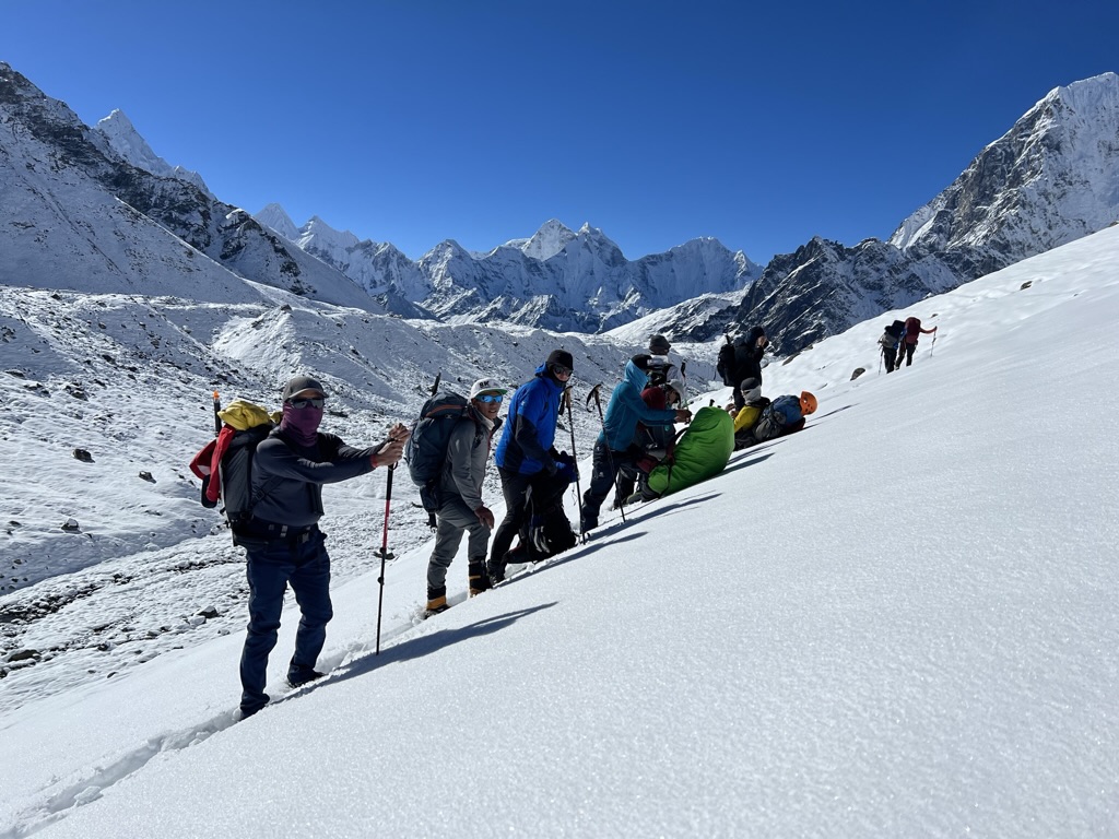 My First Summit: A High-Stakes Lesson on Lobuche E